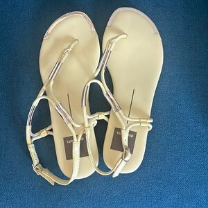 Yellow dolce vita sandals